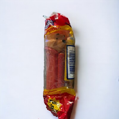 WINNIE THE POOH PEZ DISPENSER Still In Bag with Candy Tablets