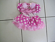 Disney Infant Minnie Mouse Dress Pink /White Polka Dots 12-18 Months