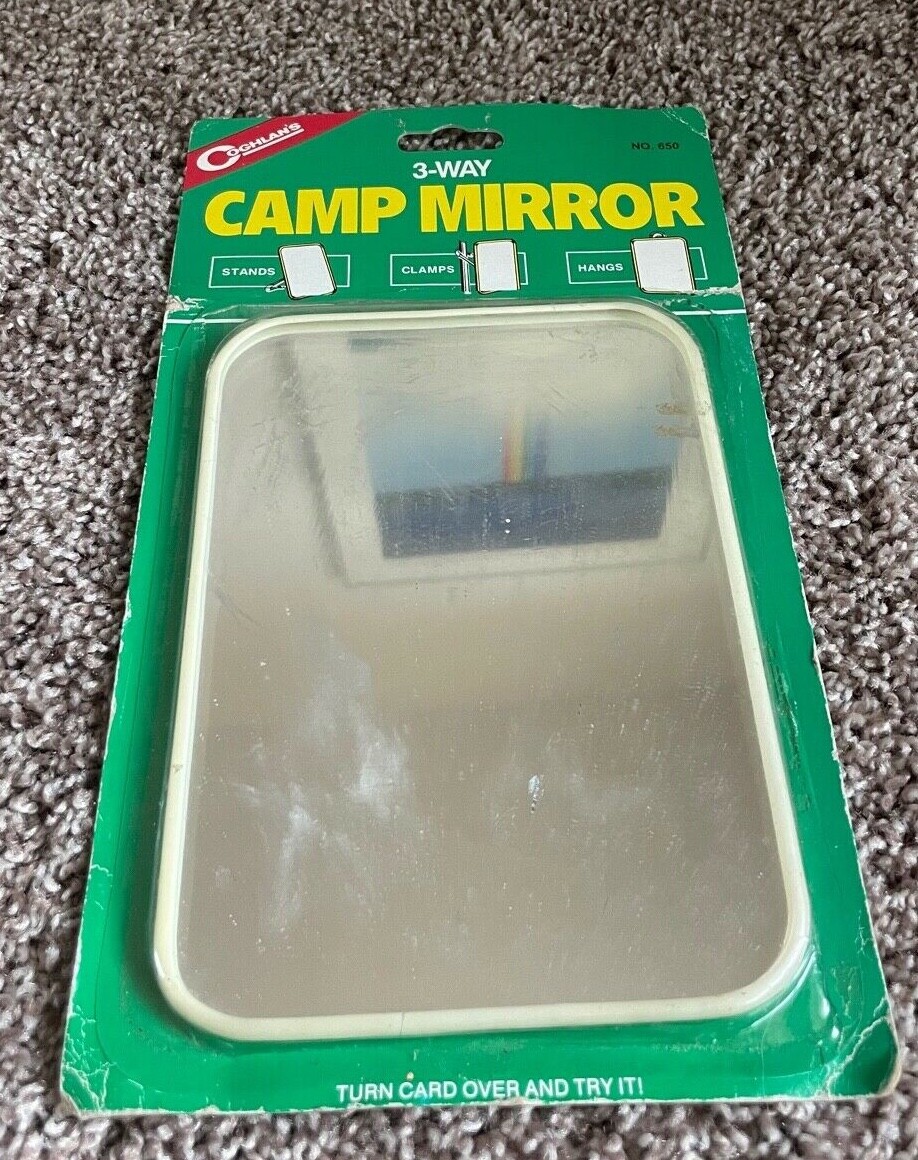 VTG Coghlan's 3Way Camp Mirror Survival Camping Mirror eBay