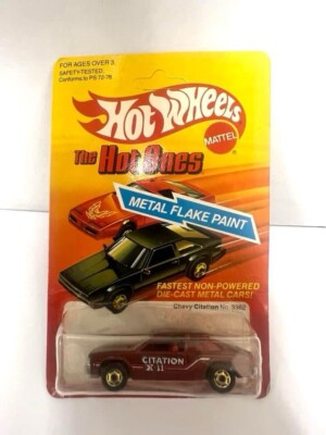 Hot Wheels The Hot One s Chevy Citation Metal Flake Maroon #3362 Malaysia