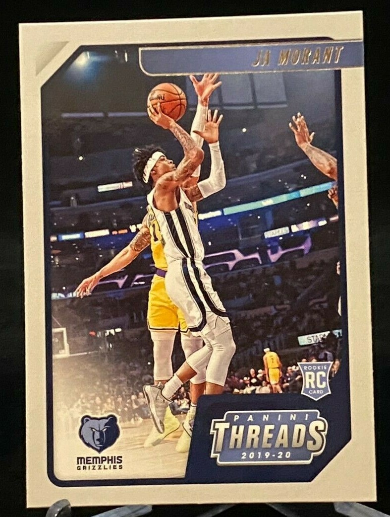 2019-20 Chronicles Threads #84 Rookie Ja Morant Memphis Grizzlies