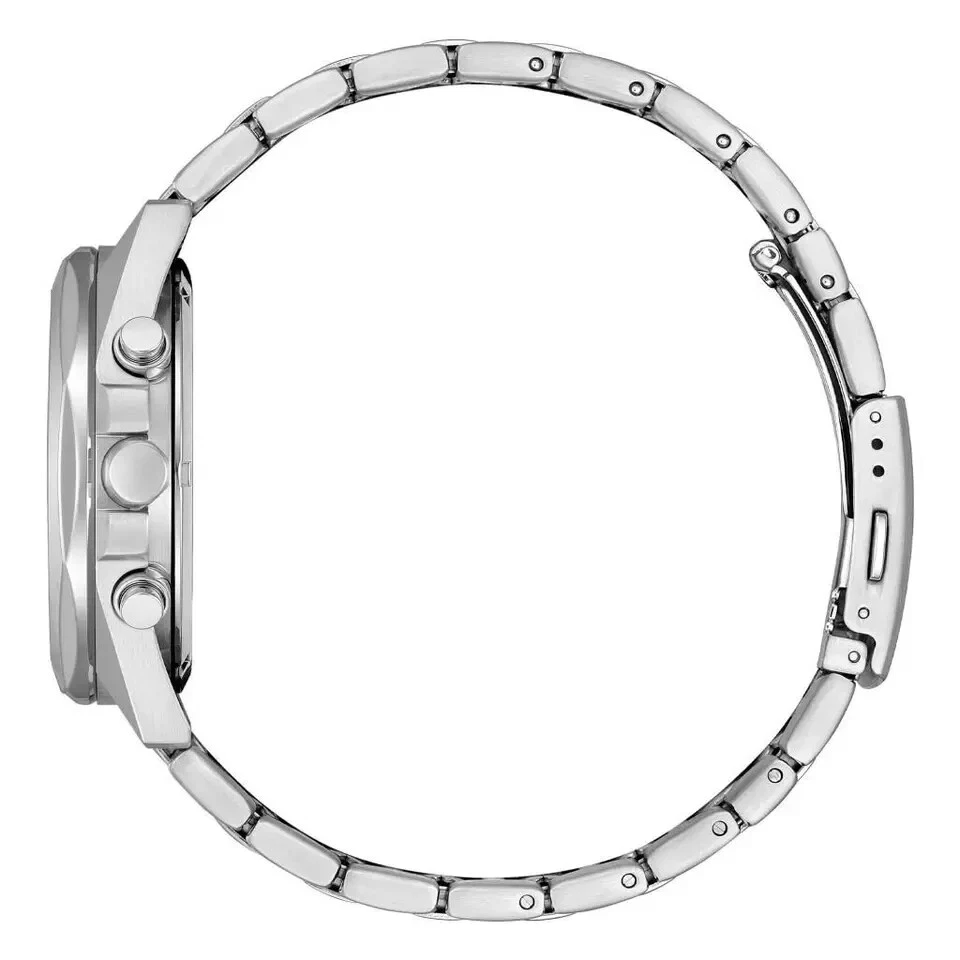 Citizen Eco-Drive Metropolitan CA4590-81A Cronografo Bianco 41mm Nuovo - Immagine 3 di 4