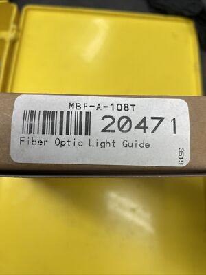 TRI-TRONICS MBF-A-108T / MBFA108T (BRAND NEW) FIBER OPTIC LIGHT GUIDE CABLE