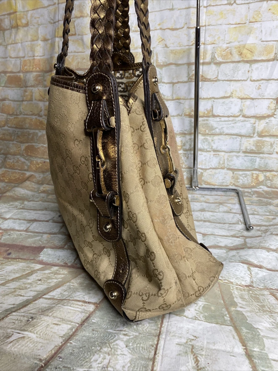 Gucci braided handle best sale bag