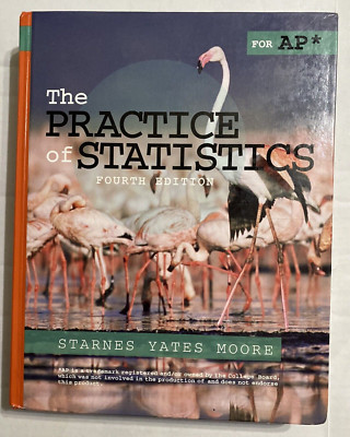 Pre-owned The Practice Of Statistics Fourth Edition Book by Starnes,Yates,Moore