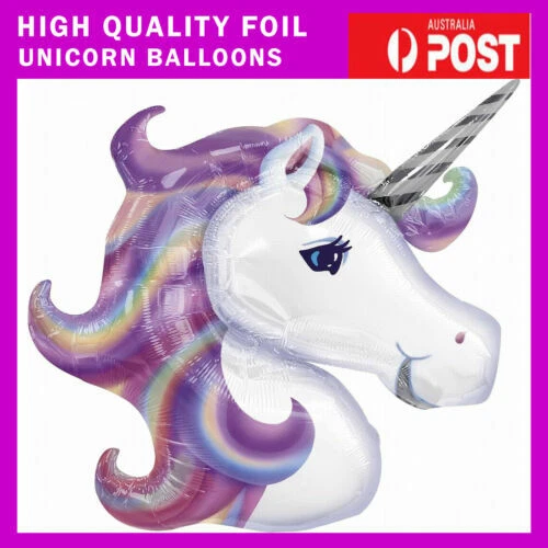 Unicorns Party Foil Balloons