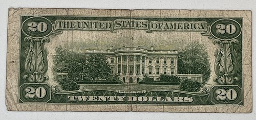 1950A $20 Twenty Dollar Bill Federal Reserve Green Seal Banknote ~ D 80250999 A - Picture 10 of 10