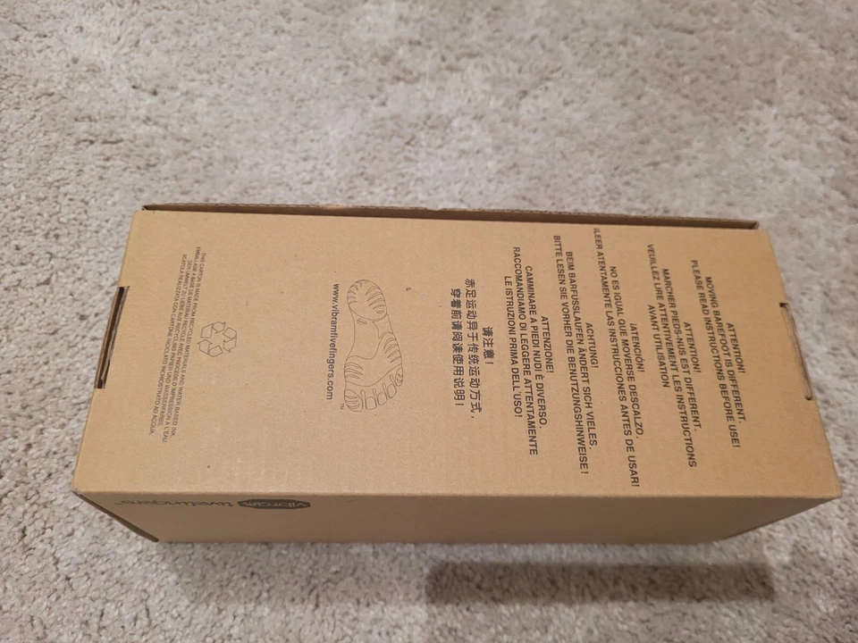 Vibram Fivefingers Shoes Womens Size 6.5 US 37 EU Black Grey Rose! - Image 4 of 4