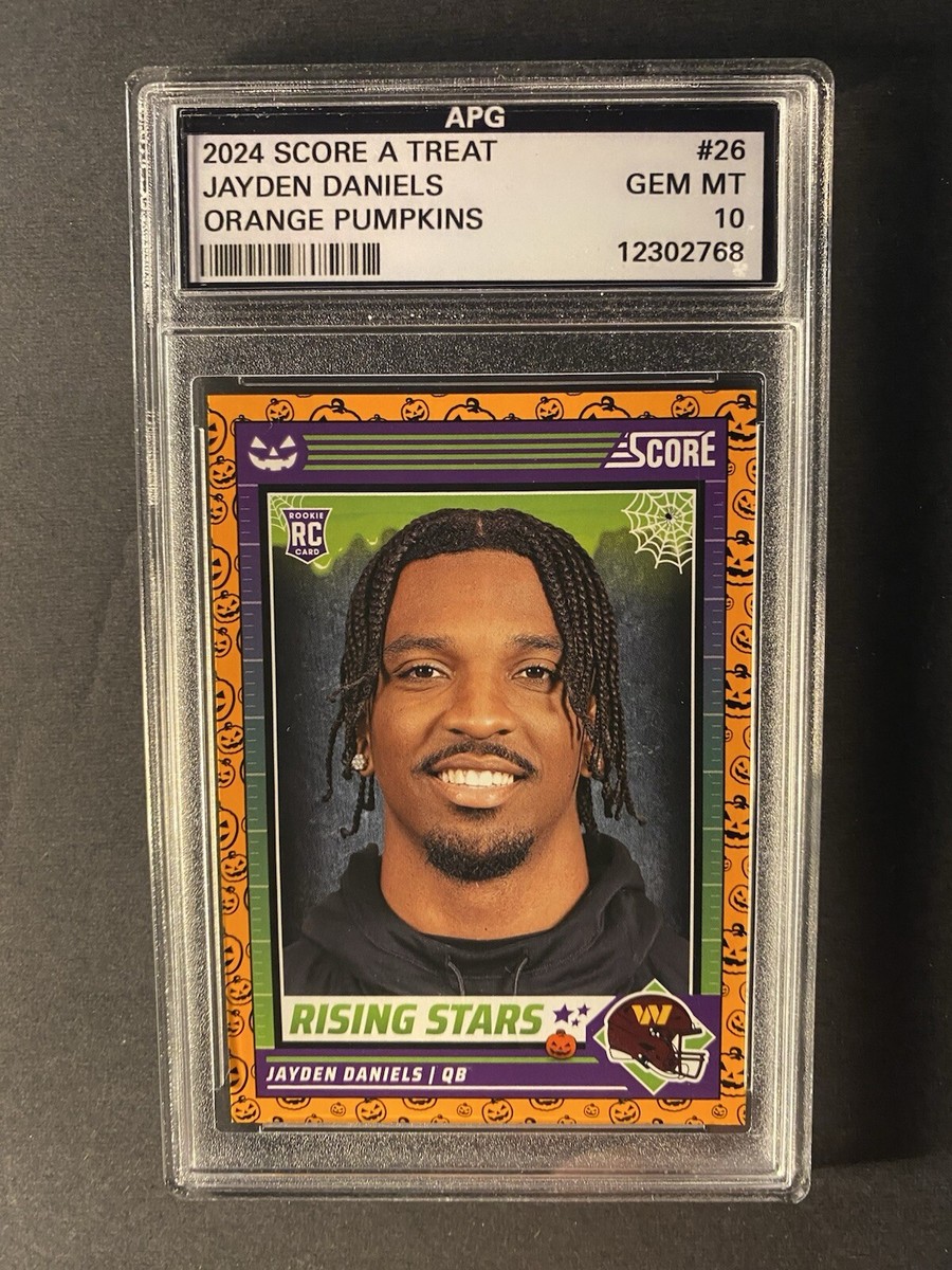 2024 Panini Score-A-Treat - Rising Stars Jayden Daniels #26 Orange