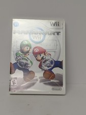 Case And Manual Only NO GAME Mario Kart Wii Nintendo Cart Game Authentic