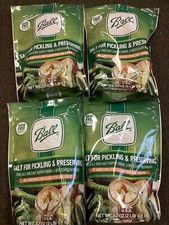 4*Ball Salt for Pickling & Preserving 32oz  Iodine Free  8lbs total