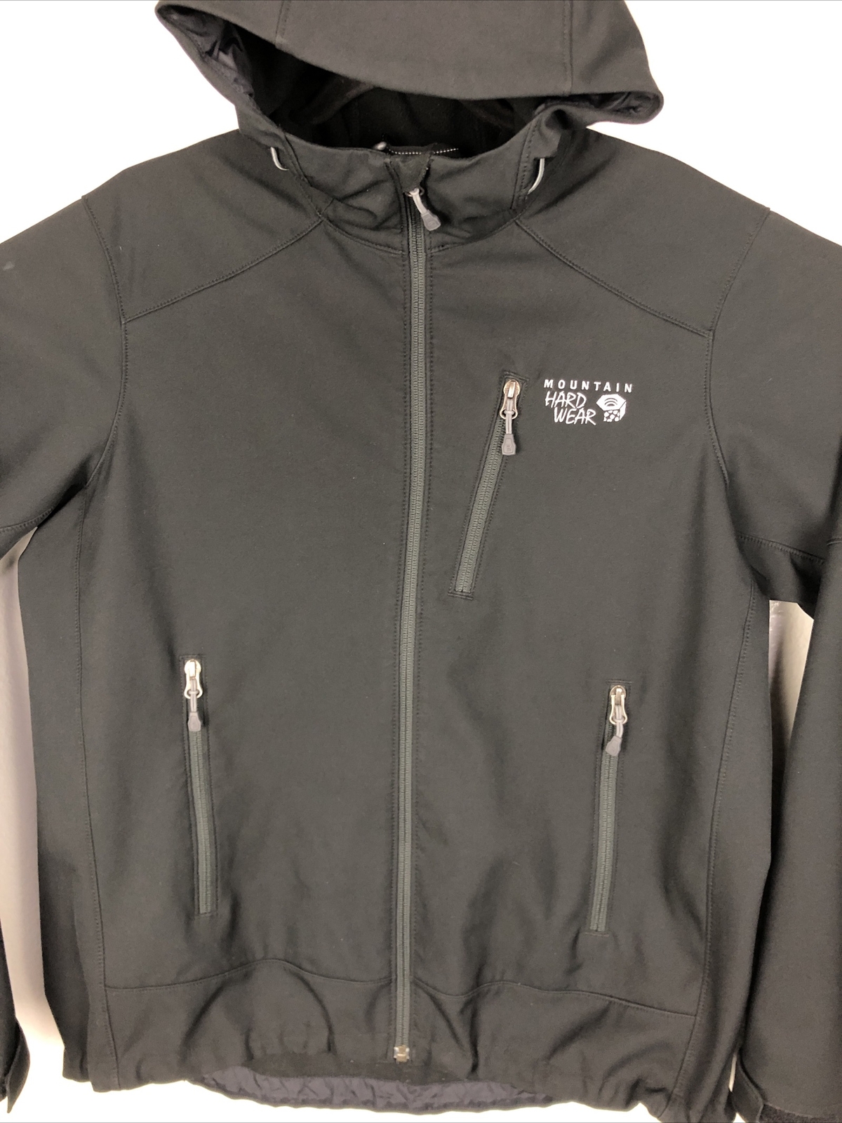 Mountain Hardwear Principia Soft Shell Jacket Men’s Large Black Fleece