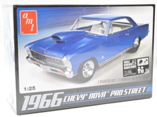 AMT 1966 Chevy Nova Pro Street 1:25 Scale Plastic Model Car Kit 636