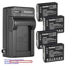 Kastar Battery Wall Charger for Panasonic CGA-S007  Panasonic LUMIX DMC-TZ3K