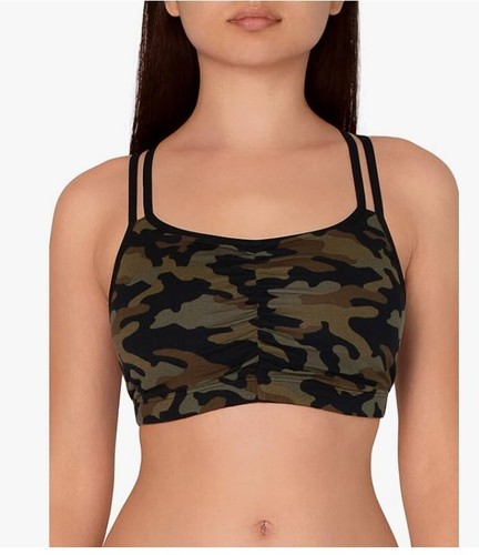 Fruit of The Loom Women's Spaghetti Strap Cotton Pull Over 3 Pack Sports Bra-44