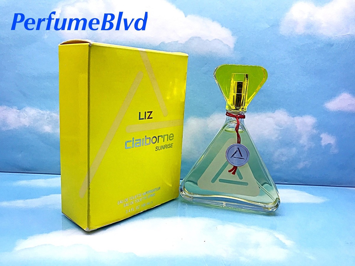 Womens Perfume Liz Claiborne Perfume Yellow Triangle Bottle