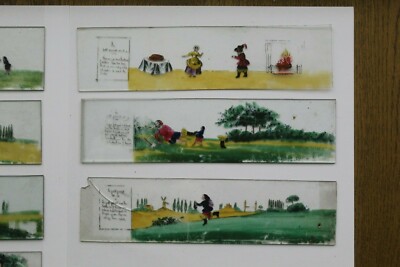 Lot De 7 Plaques De Verre Pour Lanterne Magique – Le Petit Poucet