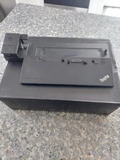 Lenova Think Pad Ultra Docking Station w/ Cordless Keyboard & Headphones.