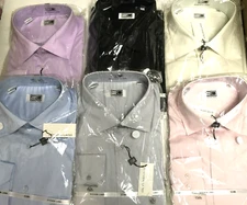 Steven Land Shirt for Men, Button Up Dress Shirt  Assorted sizes/ colors Classic