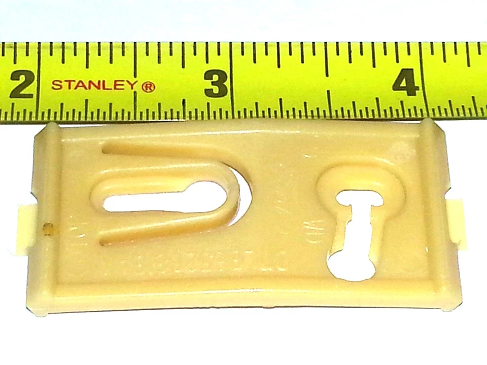 77-79 NOS Ford Lincoln Guardabarros Puerta Cuarto Lateral Cinturón Moldura Clips 10 un. CK Foto 3 de 4