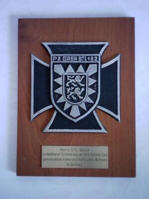 Pz Gren Btl (Panzergrenadierbataillon) 182 - Wandplatte