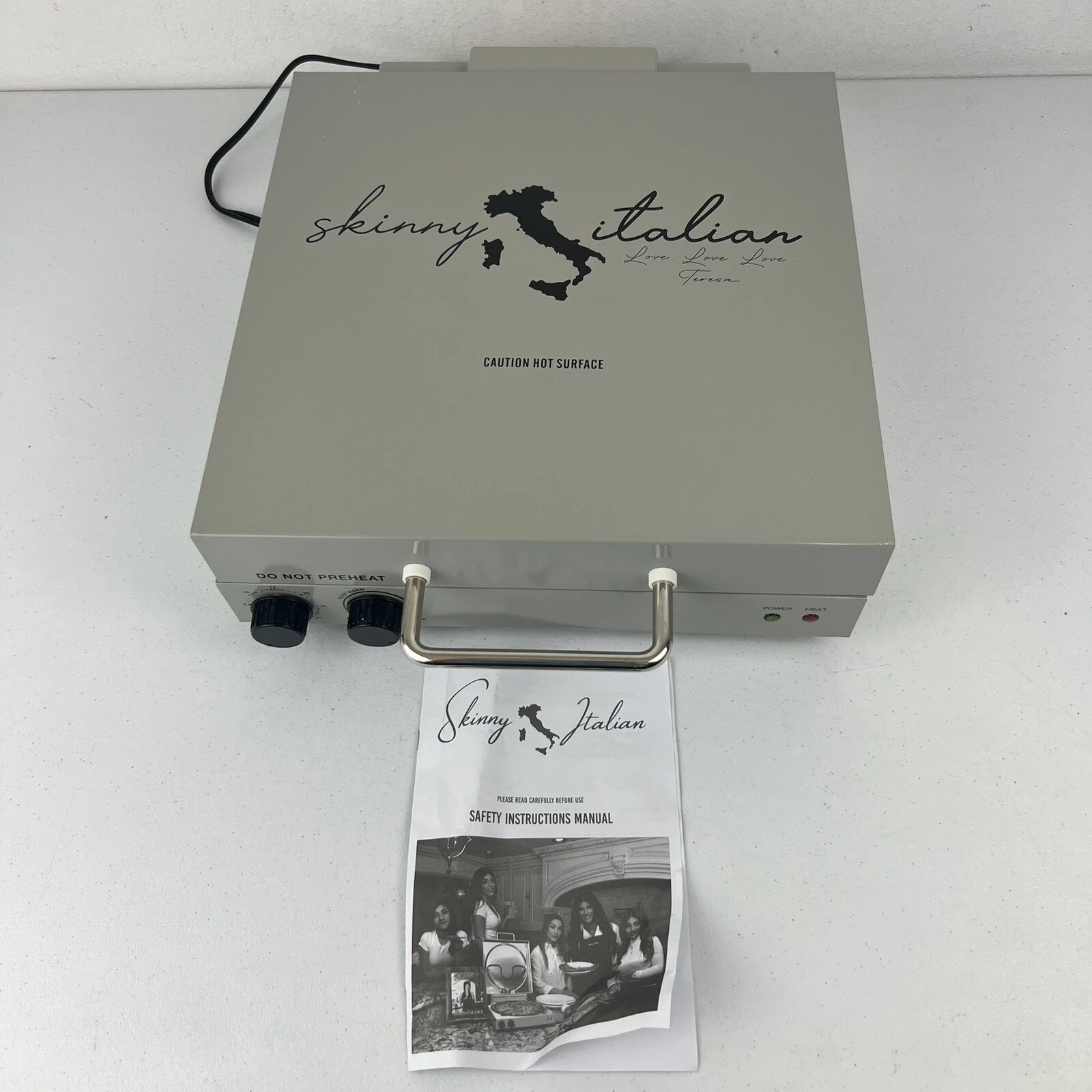 Teresa Giudice Skinny Italian Pizza Oven Rare Hard To Find
Opens in a new window or tab