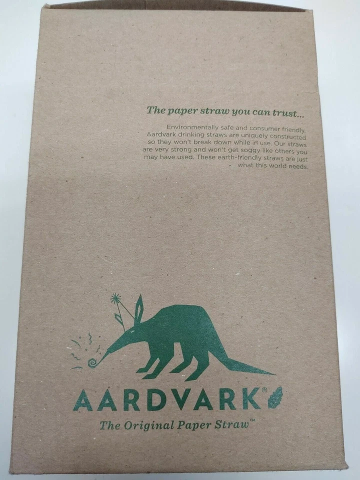 Aardvark Paper Straws New Unwrapped - Image 3 of 4