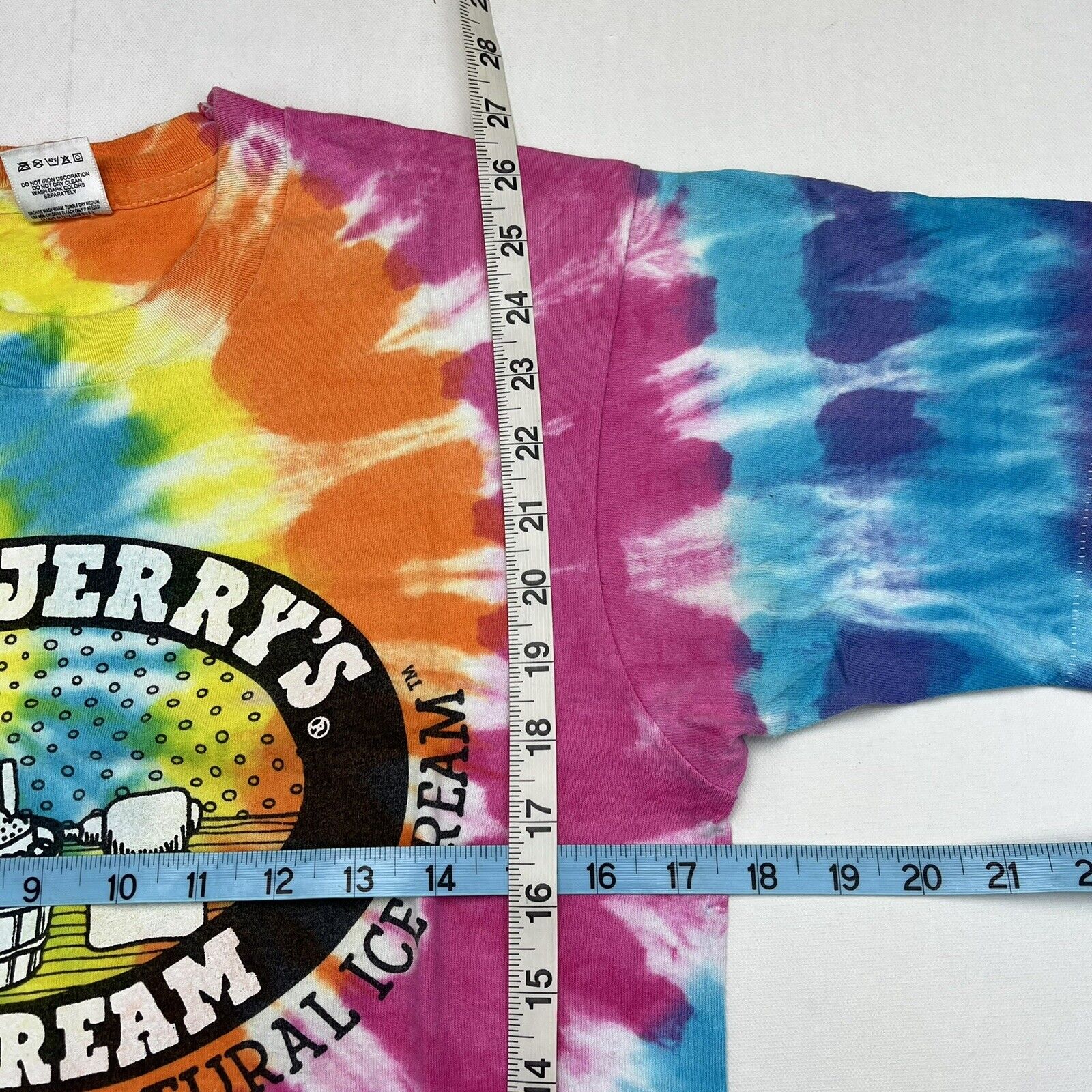 Vintage Ben and Jerry’s T Shirt Wavy Gravy Tie Dy… - image 2