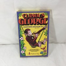 1978 Colorforms Adventure Set Curious George Boxed Complete Boxed FREESHIP