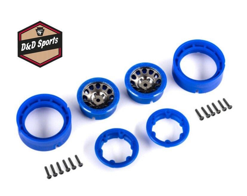 Traxxas 9781-BLKBL - Wheels, 1.0', Method Race Wheels® 105 Beadlock