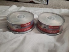 Imation DVD-R Discs Lot Of Two 25 Packs Brand New And Sealed