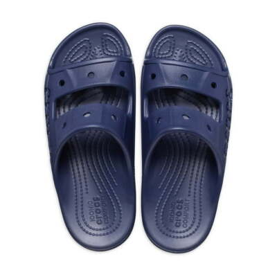 Crocs Sandals Unisex Size US M6/W8 Navy Baya Slide --25-336  display picture 2