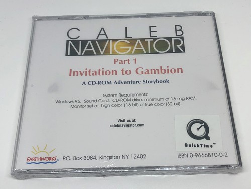 Caleb Navigator - Part 1: Invitation to Gambion (CD-ROM Adventure Storybook) - Picture 3 of 4