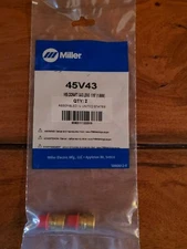 Miller-WeldCraft 45V43 Gas Lens 1/16"/1.6mm, 2 PK
