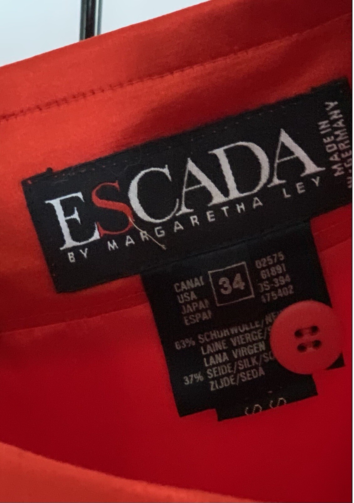 Vintage Escada Jacket with Blouse and Skirt image 8