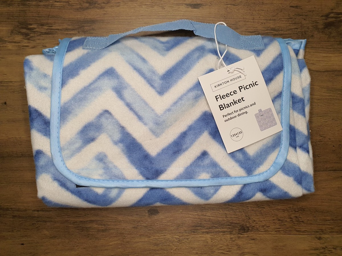 Kirkton House Waterproof Fleece Picnic Blanket Perfect for Outdoor