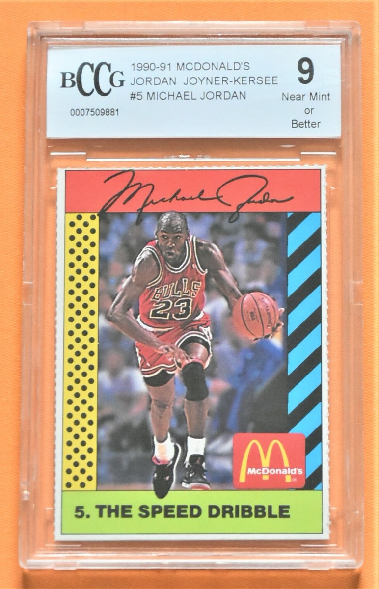 1990-91 MCDONALD'S MICHAEL JORDAN JJK #5. 