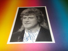 Peter Hofmann opera singer signed autograph on photo in person