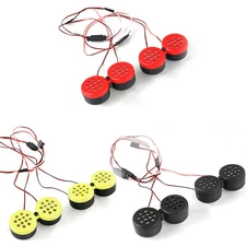 Front Headlight Light LED Bulb Set For Rovan LT Losi 5ive T 1/5