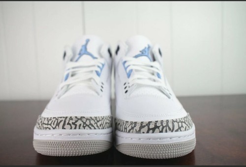 Nike Air Jordan 3 Retro UNC Blue White 