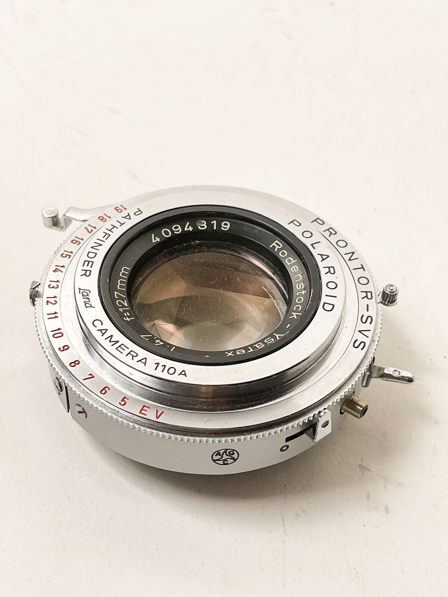 127mm F4.7 Polaroid Prontor-SVS Shutter Rodenstock Ysarek 127mm F4.7 Polaroid Prontor-SVS Shutter Rodenstock Ysarek