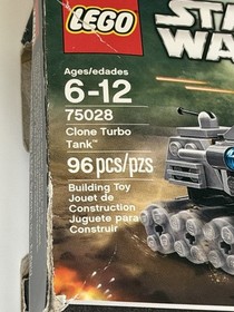 LEGO Star Wars Set Number (75028) Clone Turbo Tank Microfighter Complete W/ Figs