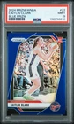 2024 PANINI PRIZM WNBA BLUE PRIZM #22 CAITLIN CLARK ROOKIE RC 184/199 PSA 9