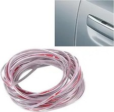 16Ft 5M Clear Car Door Edge Guard, No-Glue Anti-Collision Protective Strip for