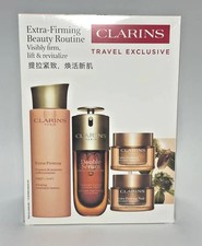 Clarins Extra-Firming Beauty Routine Set Travel Exclusive Double Serum Creams