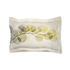 Laural Home Smoky X-Ray of Eucalyptus Leaves Duvet Sham