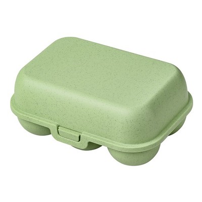 koziol Eierbox Eggs to go mini nature leaf green, mint