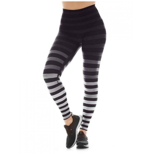 K-Deer Signature Stripe Leggings in Jody Stripe Gradient Sneaker Length Size M