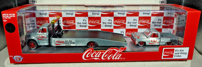 M2 Machines Coca Cola 1970 Chevrolet C60 & 1979 Silverado RAW CHASE 1/64