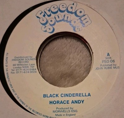 Horace Andy Black Cinderella/ Stepper version On Freedom Sounds Vg+ Sound Clip !